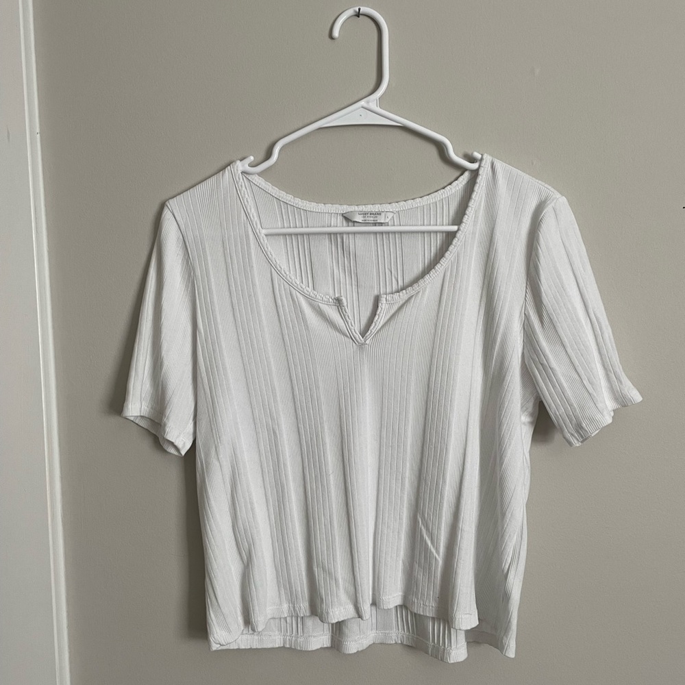 Lucky brand white tee
